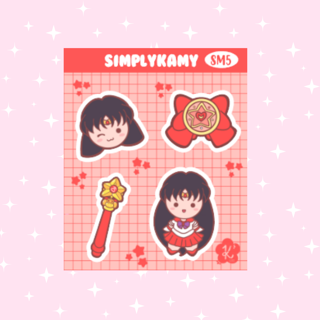 STICKER SHEET | SM5 | MARS