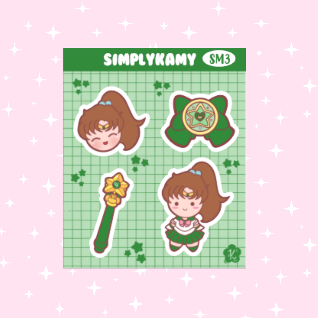 STICKER SHEET | SM3 | JUPITER