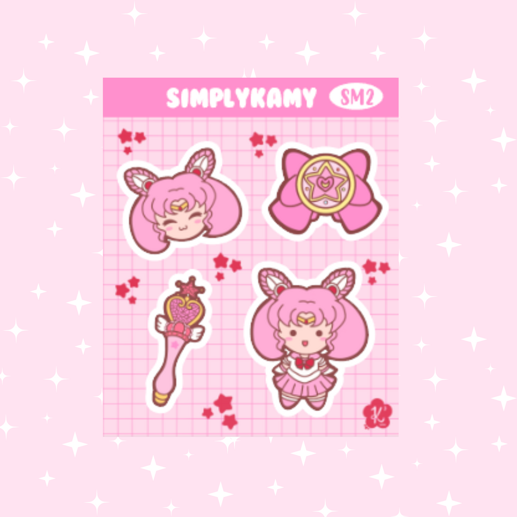 STICKER SHEET | SM2 | CHIBI MOON