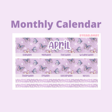 Load image into Gallery viewer, 2023 April Monthly Calendar | Add on | Bill Due (7x9)
