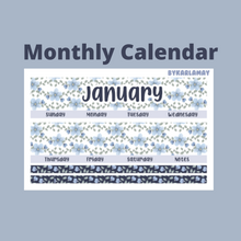 Load image into Gallery viewer, 2023 January Monthly Calendar | Add on | Bill Due (7x9)
