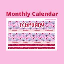 Load image into Gallery viewer, 2023 February Monthly Calendar | Add on | Bill Due (7x9)
