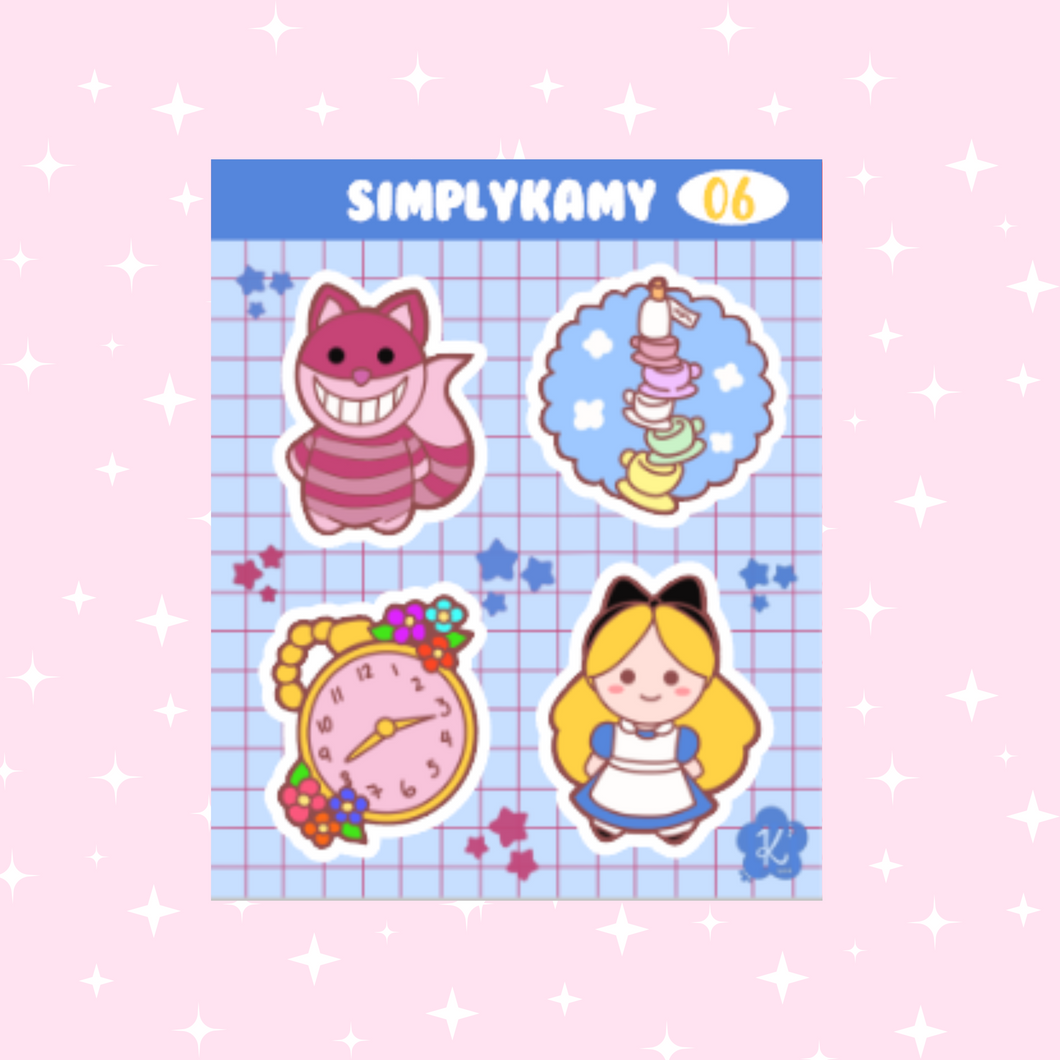 STICKER SHEET | Clock